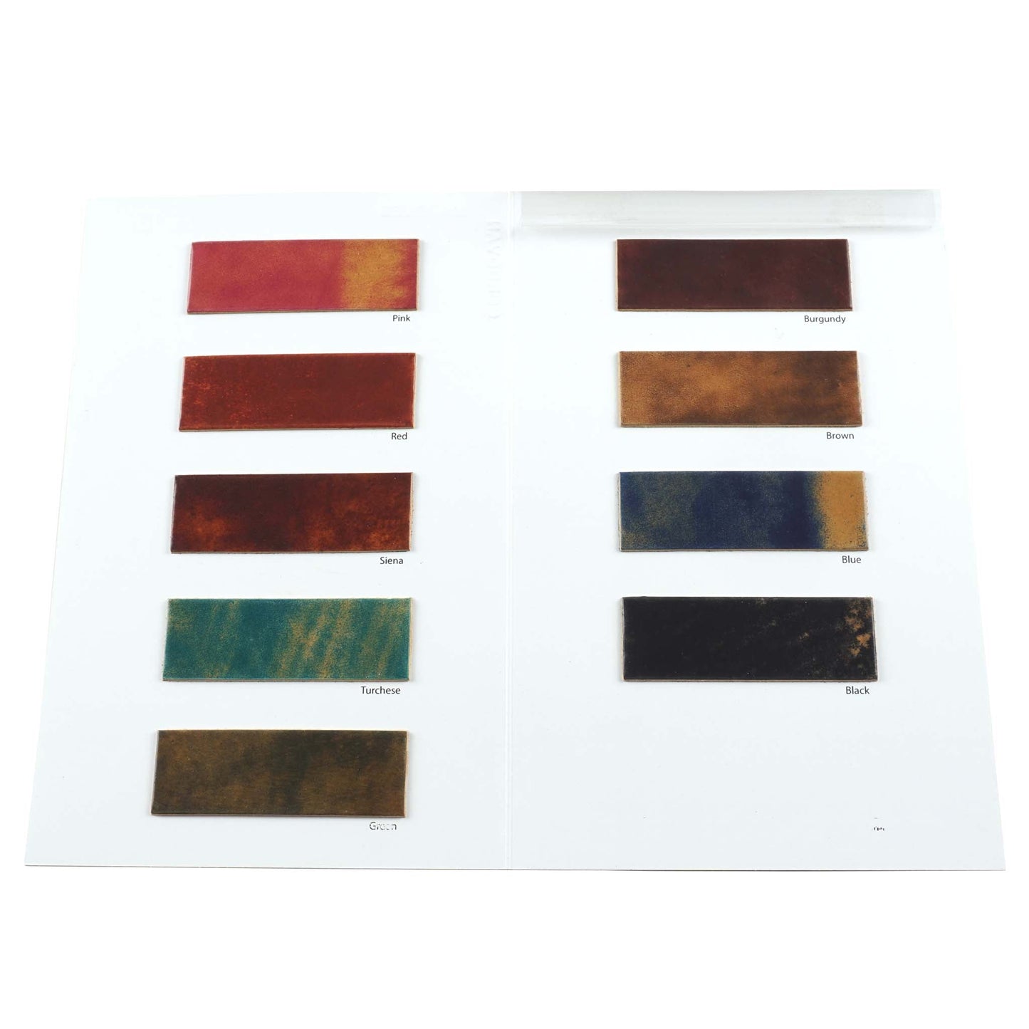 Rocado cordovan marbled color card