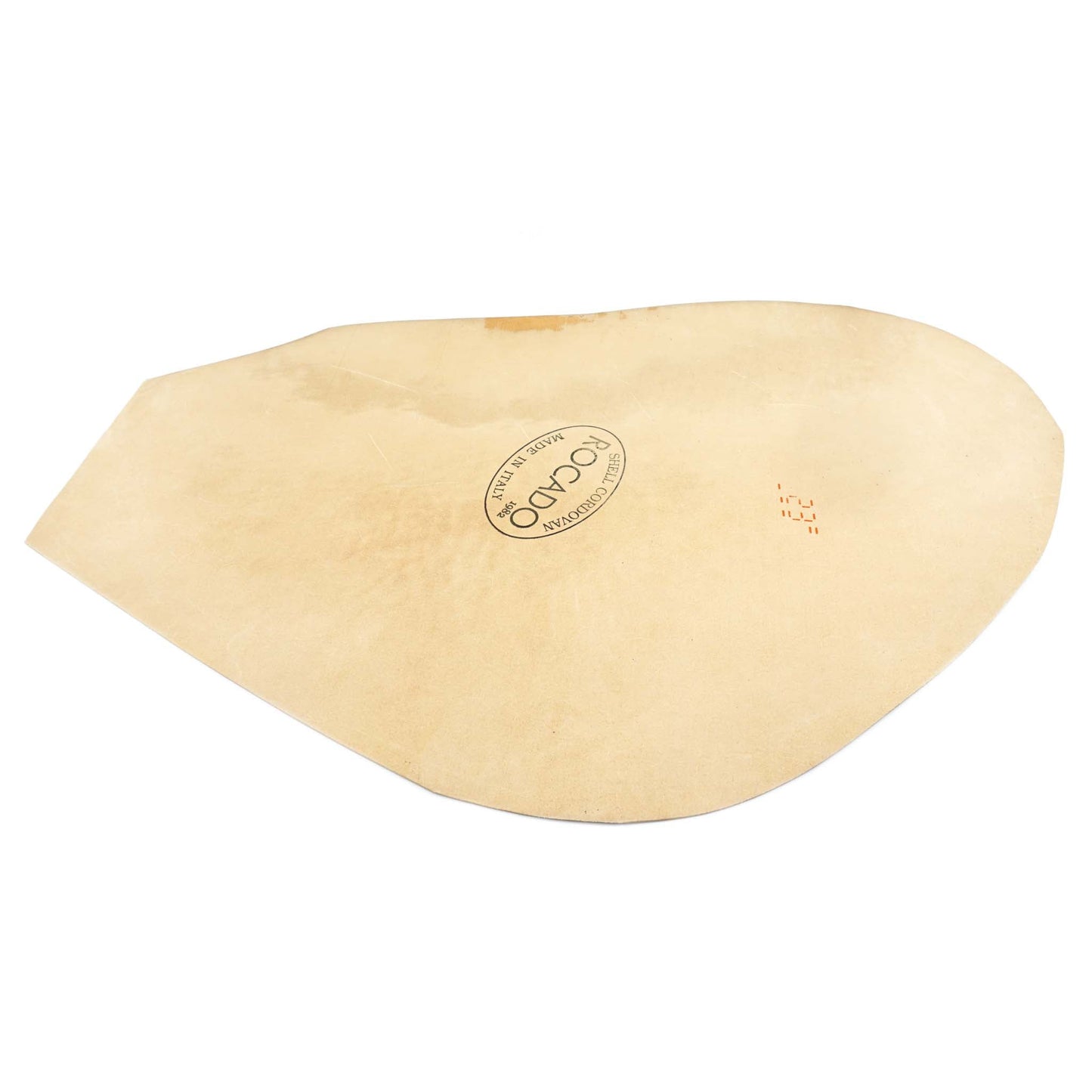 Rocado shell cordovan Classic finish color Whiskey backside