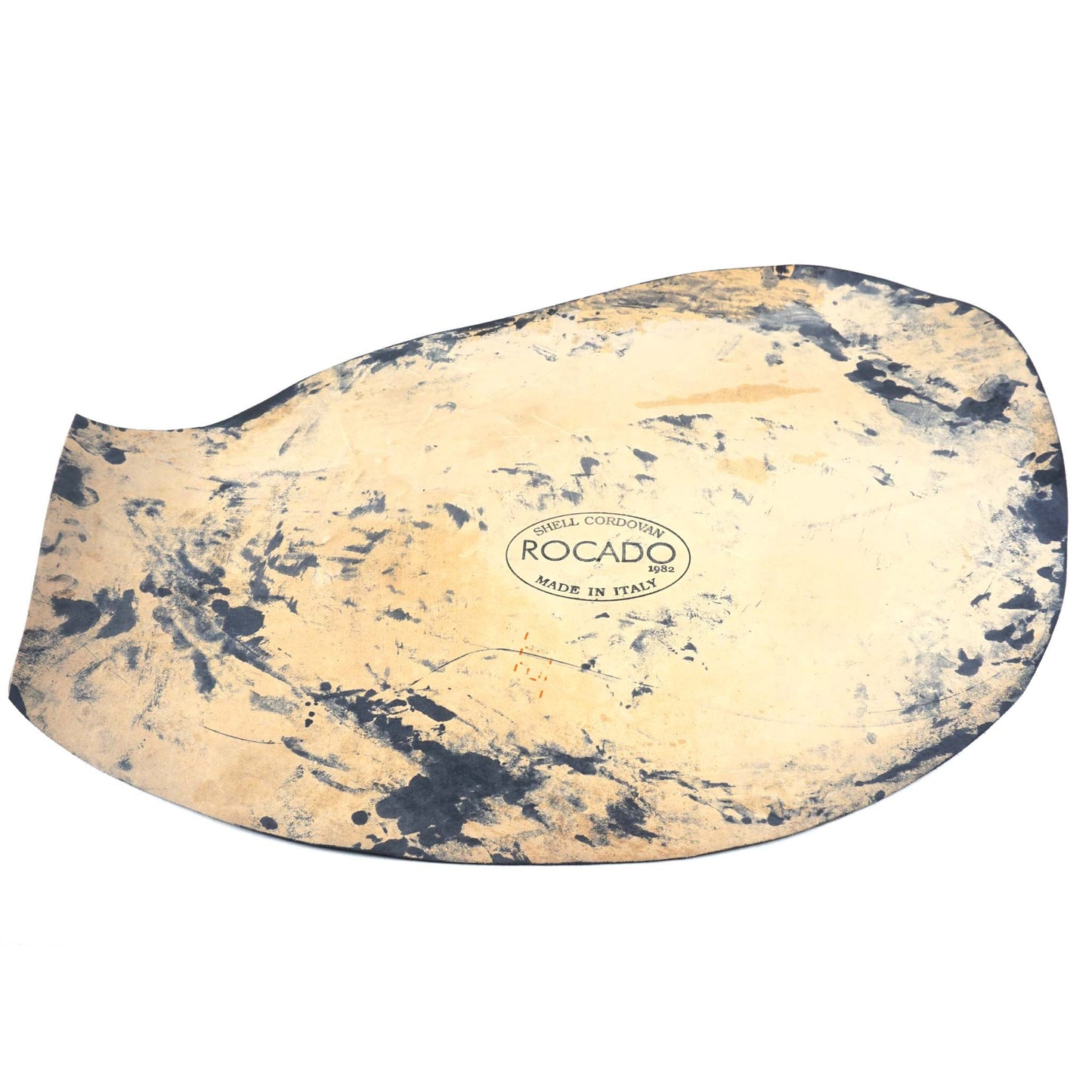 Rocado shell cordovan Marbled finish color Black backside