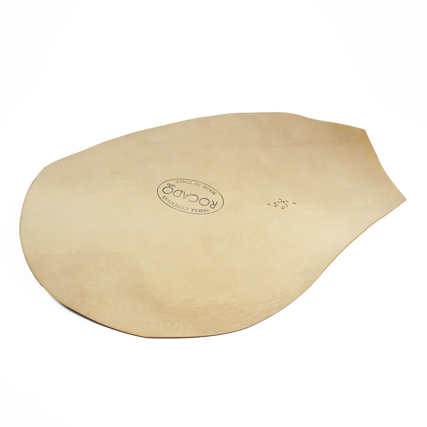 Rocado shell cordovan Classic finish color Cognac backside