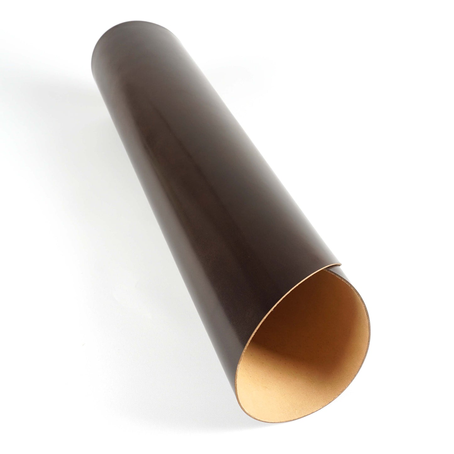 Rocado shell cordovan Classic finish color Dark Brown rolled