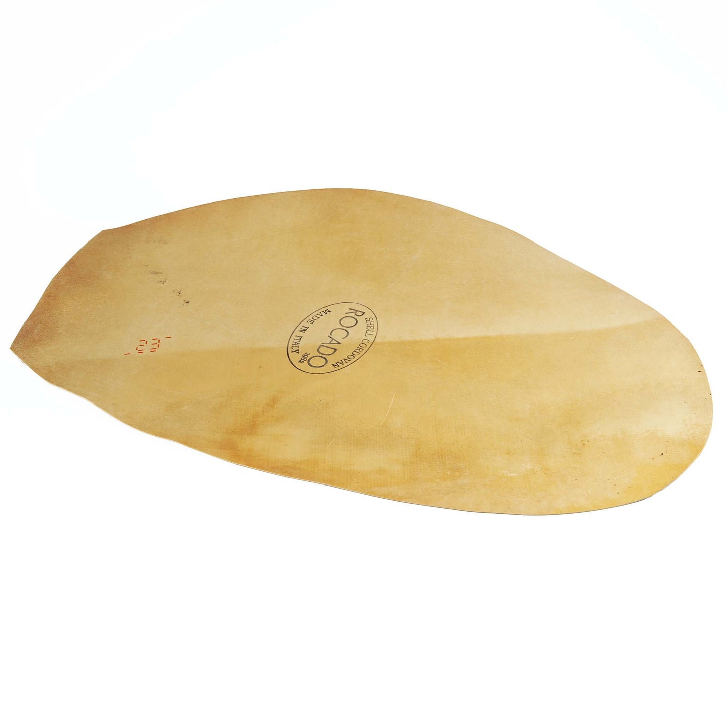 Rocado shell cordovan Classic finish color Siena backside