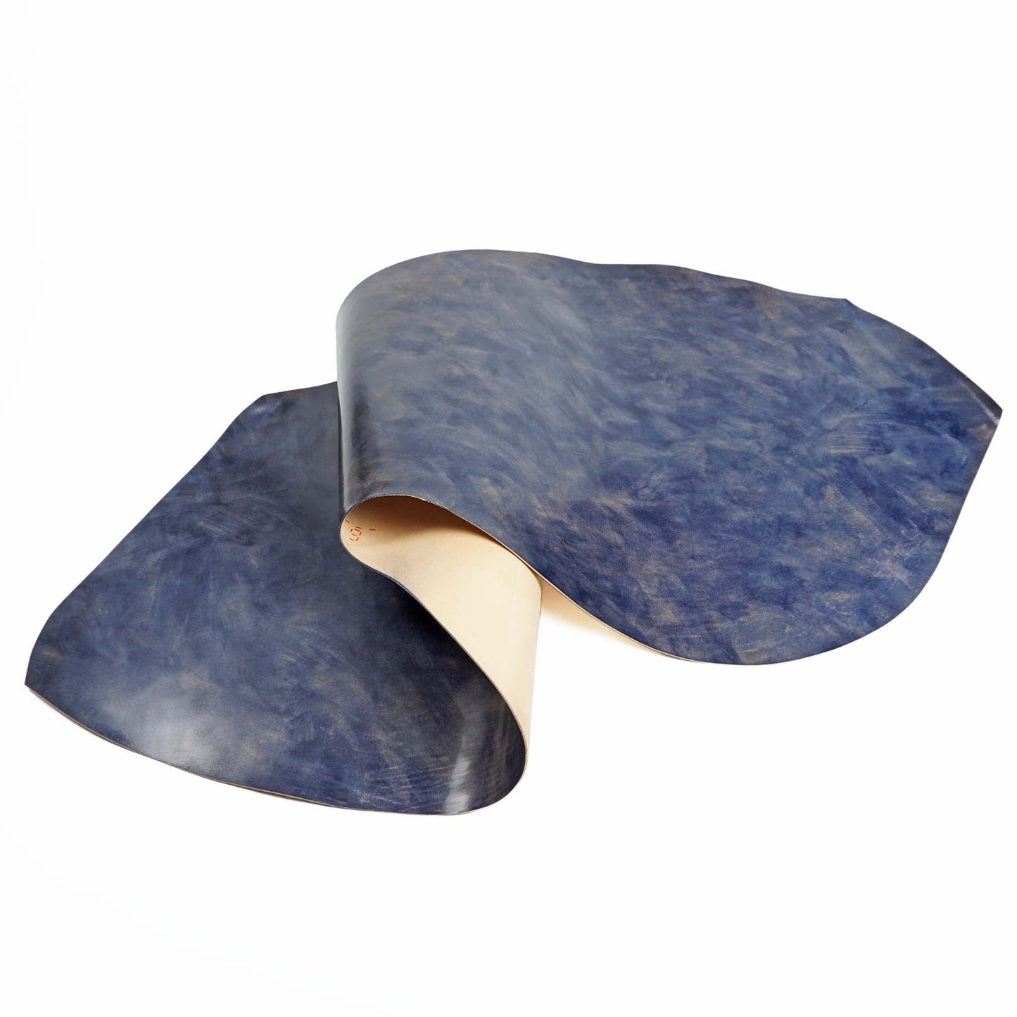 Rocado Double cordovan Museum color Blue bent