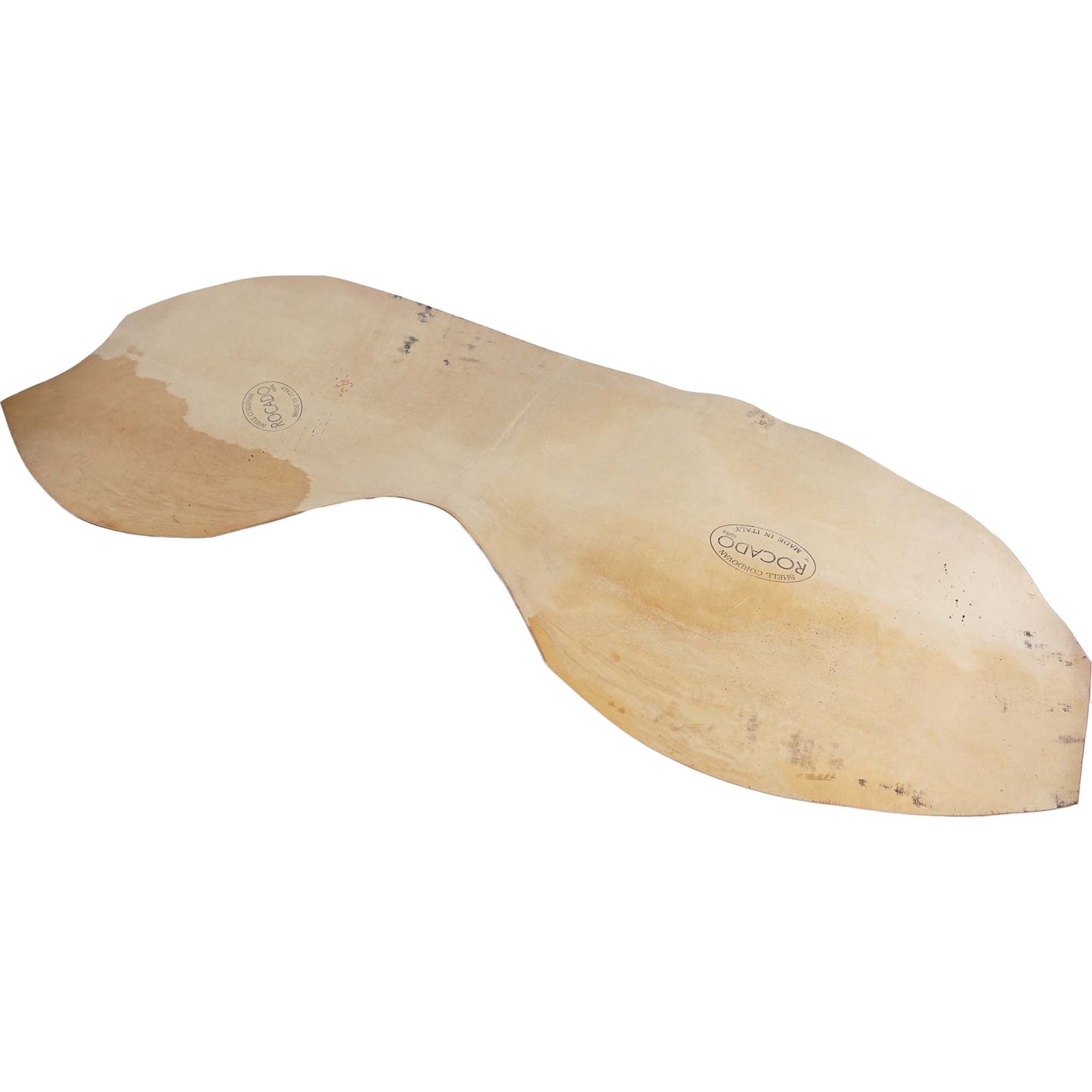 Rocado Double cordovan Museum color Burgundy backside