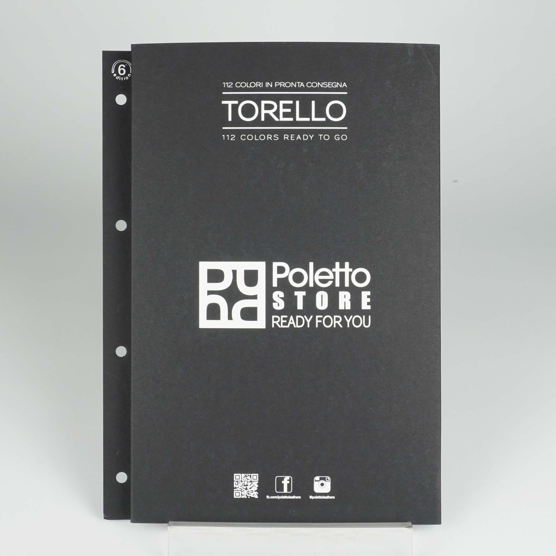 Italian double face leather Torello Double  color card