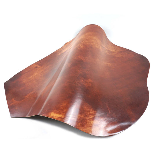 Rocado shell cordovan Marbled finish color Siena top