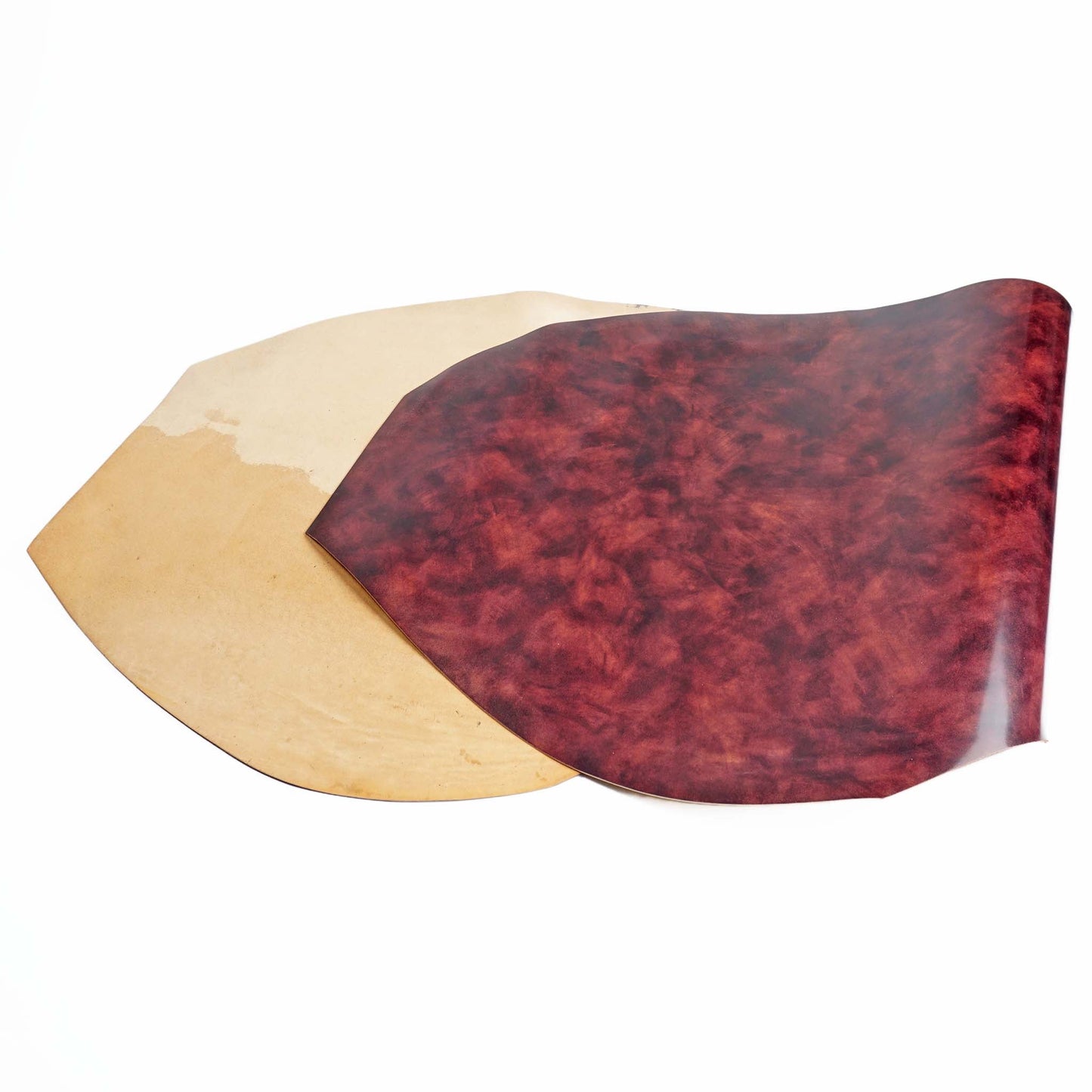 Rocado Double cordovan Museum color Burgundy flipped