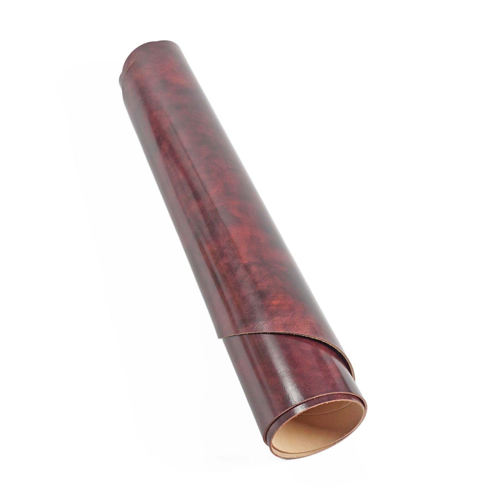 Rocado Double cordovan Museum color Burgundy rolled